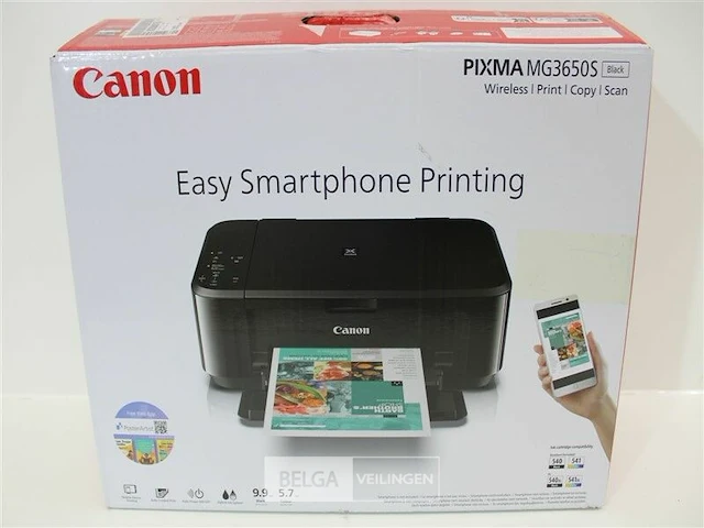 Canon pixma mg3650s inktjet all-in-one printer - afbeelding 4 van  4