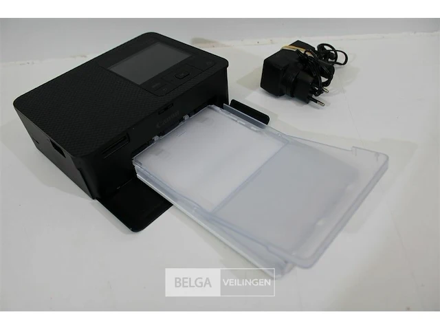 Canon selphy cp1500 black photo printer - afbeelding 3 van  4