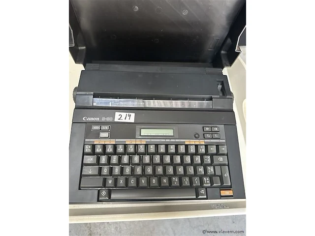 Canon typmachine - afbeelding 2 van  4