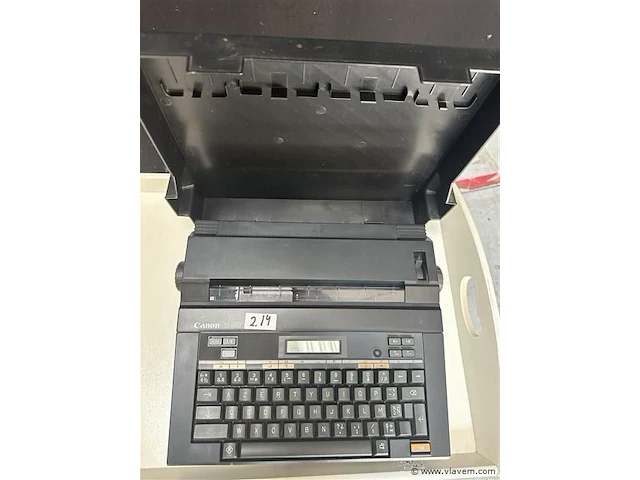 Canon typmachine - afbeelding 4 van  4