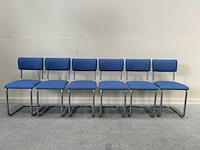 Cantilever - bezoekersstoel - kantinestoelen (6x) - afbeelding 1 van  5