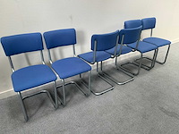 Cantilever - bezoekersstoel - kantinestoelen (6x) - afbeelding 4 van  5