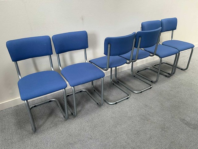 Cantilever - bezoekersstoel - kantinestoelen (6x) - afbeelding 5 van  5