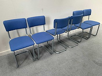 Cantilever - bezoekersstoel - kantinestoelen (6x) - afbeelding 5 van  5