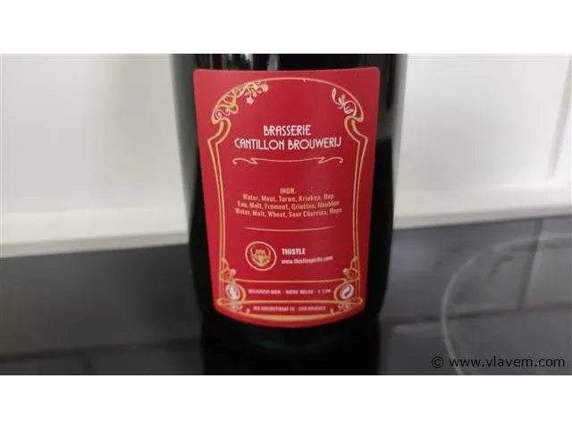 Cantillon kriek - afbeelding 5 van  6