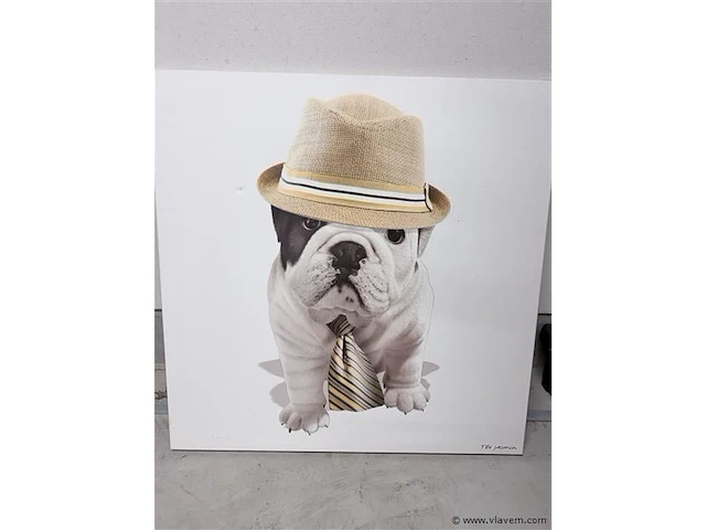 Canvas hond - afbeelding 1 van  2