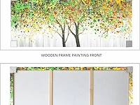 Canvas levensboom 120x50cm - afbeelding 2 van  2