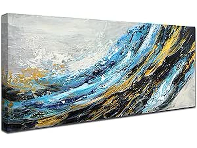 Canvas muurkunst met houten lijst - afbeelding 1 van  5