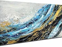 Canvas muurkunst met houten lijst - afbeelding 1 van  5