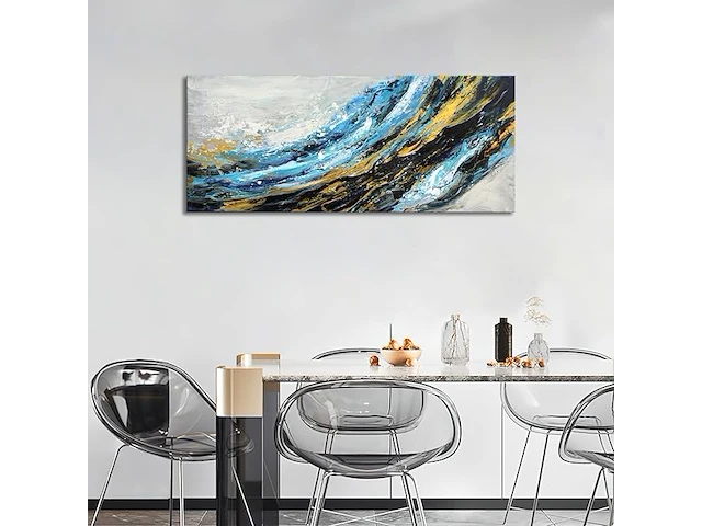 Canvas muurkunst met houten lijst - afbeelding 2 van  5