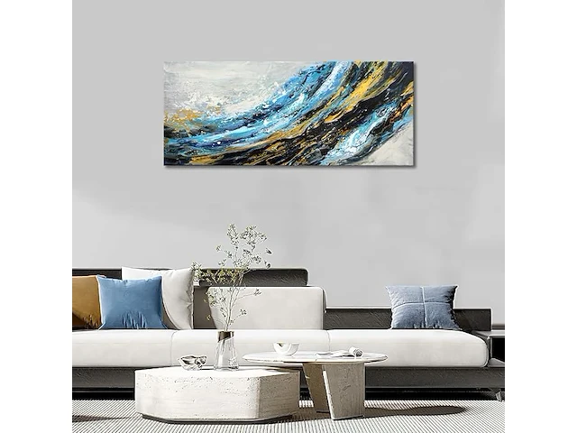 Canvas muurkunst met houten lijst - afbeelding 4 van  5