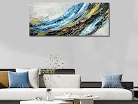 Canvas muurkunst met houten lijst - afbeelding 4 van  5