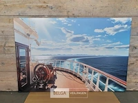 Canvas schilderij - achterdek schip 120x80 cm - afbeelding 2 van  2