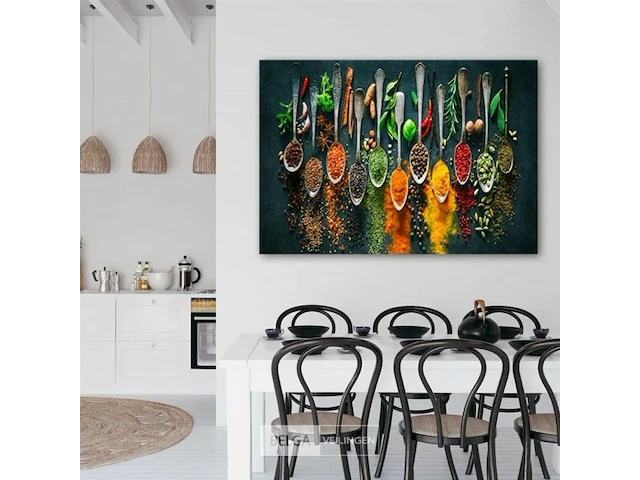 Canvas schilderij - kruidenmelange 120x80 cm. - afbeelding 1 van  3