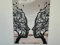 Canvas schilderij 60x90 cm - afbeelding 3 van  3