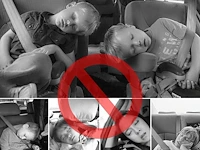 Car sleeping headrest - afbeelding 3 van  3