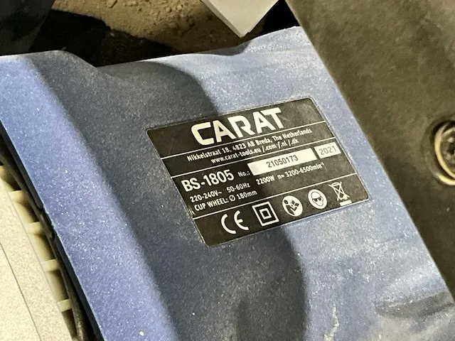 Carat bl-1805 betonslijper - afbeelding 3 van  4