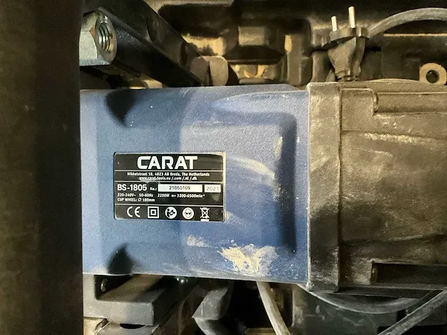 Carat bs-1805 betonschuurmachine - afbeelding 4 van  6