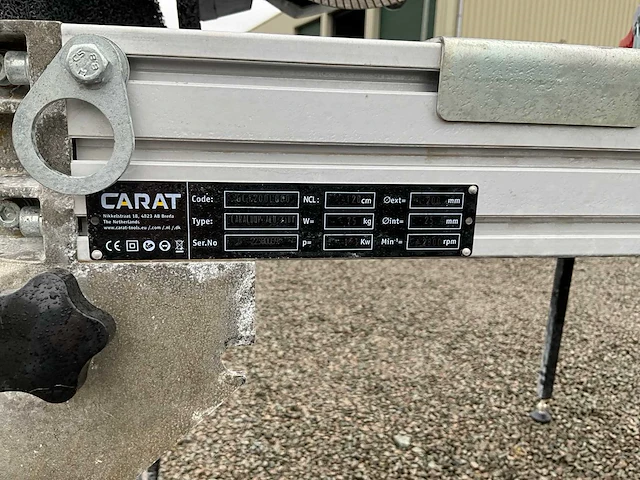 Carat caracoup alu 230 v tegelzaagmachine - afbeelding 12 van  32