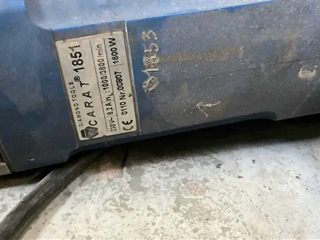 Carat pa6-gf35 kernboormachine - afbeelding 3 van  5