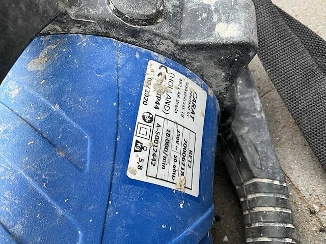 Carat ret 2 beton trilnaald 230v - afbeelding 8 van  8