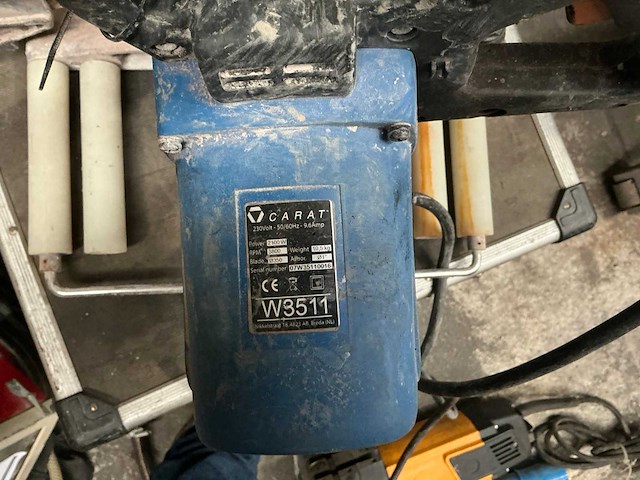 Carat w3511 muurzaagmachine - afbeelding 4 van  4