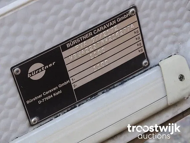 Caravan bürnstner 4223 tn ventana avantgarde - afbeelding 18 van  55