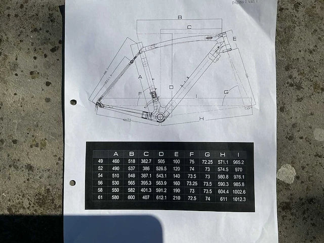 Carbon racefiets kader - afbeelding 6 van  6