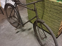Cardan fiets bj 1910 merk fn samen met amaille plaat fn - afbeelding 1 van  9