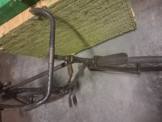 Cardan fiets bj 1910 merk fn samen met amaille plaat fn - afbeelding 4 van  9