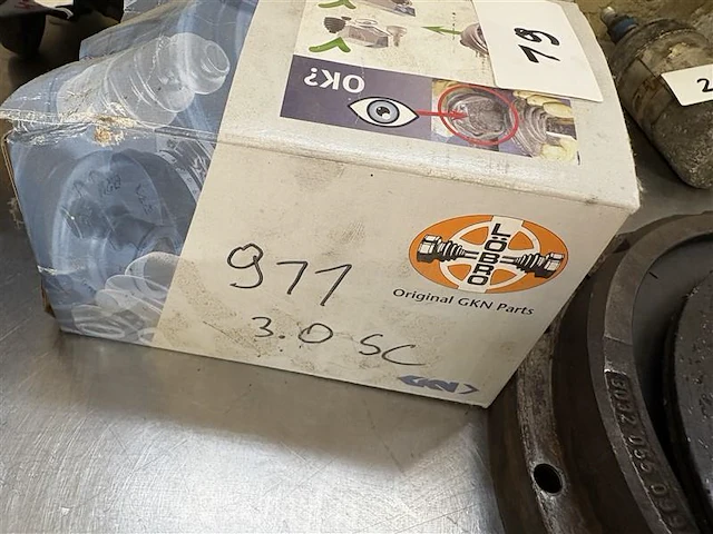 Cardanrubber porsche - afbeelding 3 van  3