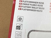 Cargopoint plateauwagen, 250 kg - afbeelding 4 van  4