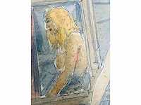 Carl heinz stricker cardos - aquarel - afbeelding 3 van  7