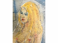Carl heinz stricker cardos - aquarel - afbeelding 6 van  7