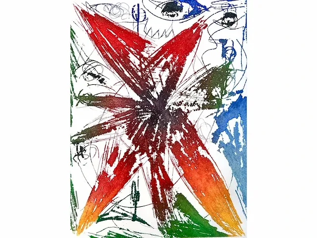 Carl henning pedersen (kopenhagen 1913-2007) - afbeelding 4 van  5