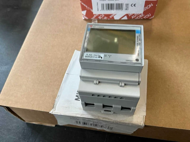 Carlo gavazzi em340 energiemeter (2x) - afbeelding 1 van  9