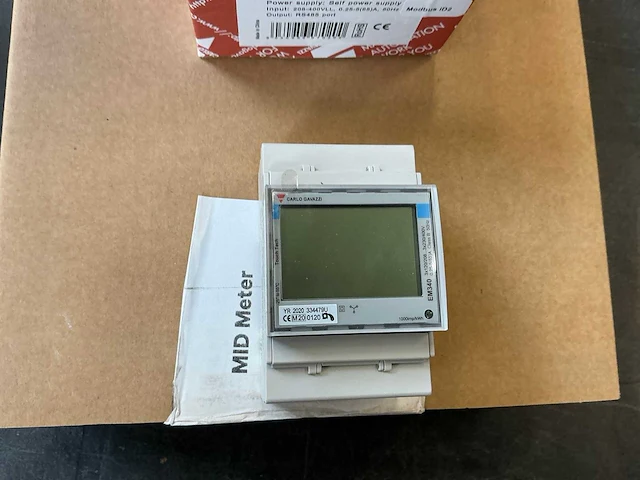 Carlo gavazzi em340 energiemeter (2x) - afbeelding 2 van  9