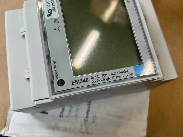 Carlo gavazzi em340 energiemeter (2x) - afbeelding 5 van  9