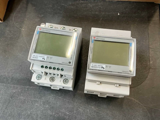 Carlo gavazzi em340 energiemeter (2x) - afbeelding 3 van  6