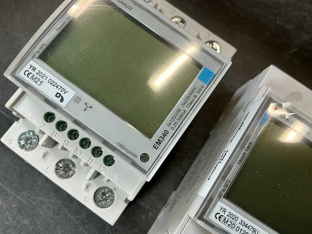 Carlo gavazzi em340 energiemeter (2x) - afbeelding 4 van  6
