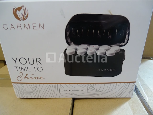 Carmen c2010 verwarmde krultang reisset - afbeelding 1 van  3