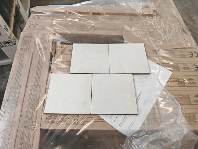 Carmen contemporary coconut milk mat wandtegel 15x15 cm 28,36 m² - afbeelding 2 van  7