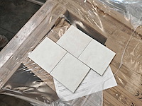 Carmen contemporary coconut milk mat wandtegel 15x15 cm 28,36 m² - afbeelding 3 van  7