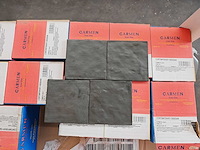 Carmen contemporary obsidian mat wandtegel 15x15 cm 44,55 m² - afbeelding 1 van  7