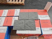 Carmen contemporary obsidian mat wandtegel 15x15 cm 44,55 m² - afbeelding 2 van  7