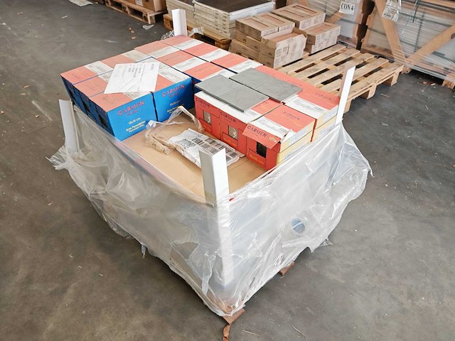 Carmen contemporary obsidian mat wandtegel 15x15 cm 44,55 m² - afbeelding 7 van  7