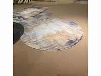 Carpet - doorsnee 200 cm - rond - meerkleurig - afbeelding 1 van  3