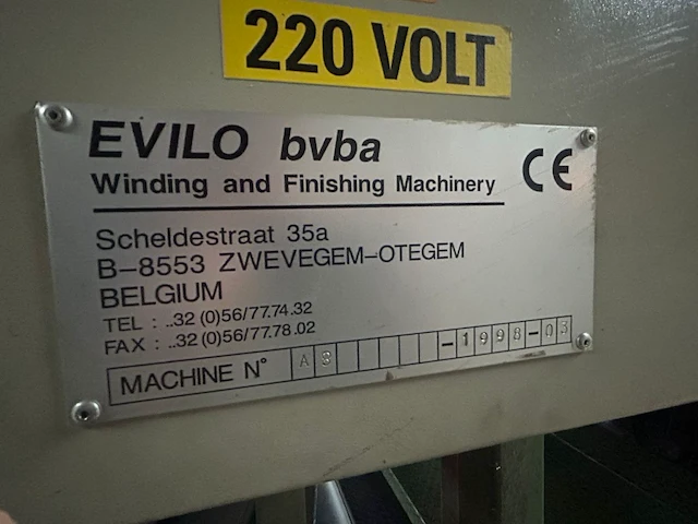 Carpet overedging automat long sides evilo - afbeelding 1 van  12