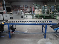 Carpet roll conveyor with automatic eject into trolley - afbeelding 2 van  5