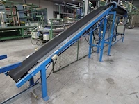 Carpet roll conveyor with automatic eject into trolley - afbeelding 3 van  5